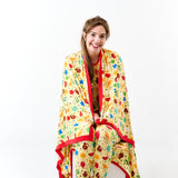 Bamboo Signature Blanket - Loteria