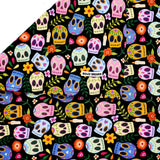 Calaveritas Bamboo Swaddle and Beanie Set